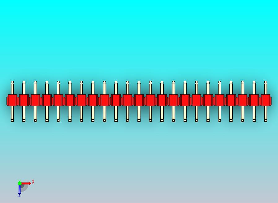 DS1022彩色排针 红色 23p 100mil 类型U 版本1.0.zip