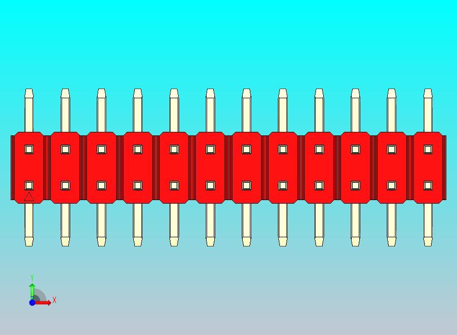 DS1022彩色排针 红色 24p 100mil SMT 类型 版本1.0.zip