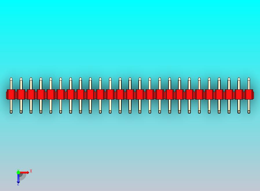 DS1022彩色排针 红色 25p 100mil 类型U 版本1.0.zip