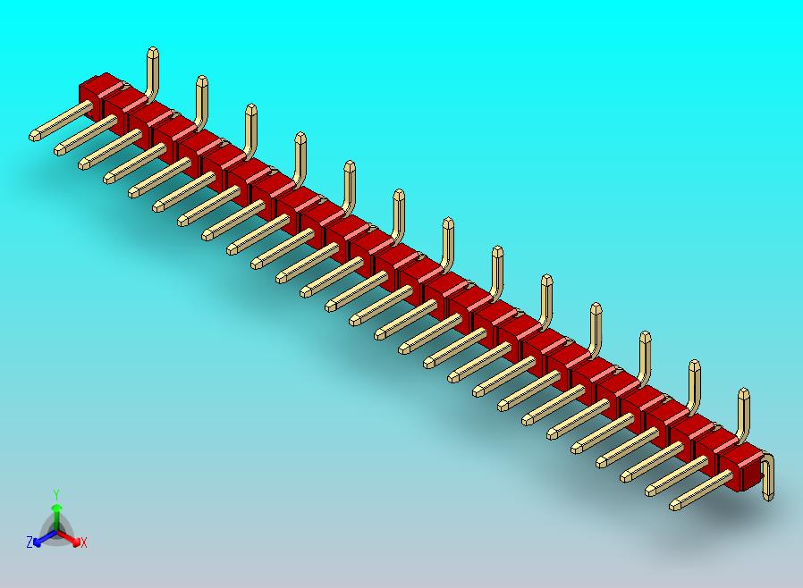 DS1022彩色排针 红色 27脚 100密尔 类型 SMT R2 版本1.0.zip