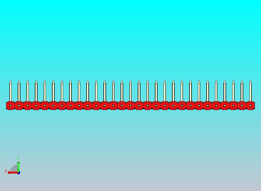 DS1022彩色排针 红色 29p 100mil 类型U 版本1.0.zip