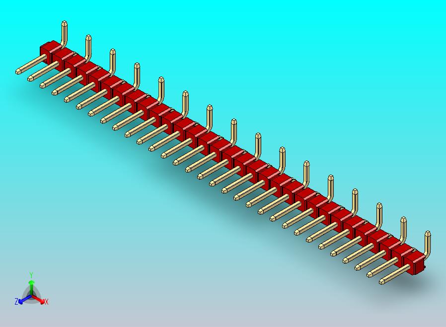 DS1022彩色排针 红色 31P 100密尔 类型 SMT R1 版本1.0.zip