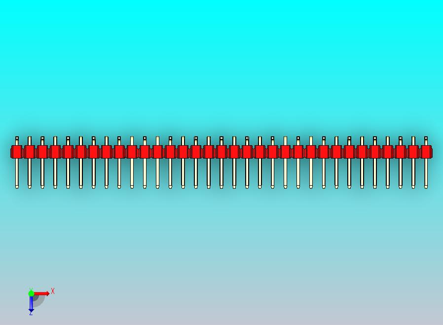 DS1022彩色排针 红色 33p 100mil 类型 SMT R1 版本1.0.zip