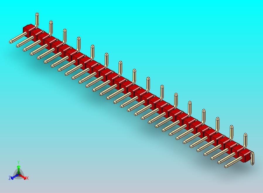 DS1022彩色排针 红色 32针 100密尔 类型 SMT R1 版本1.0.zip