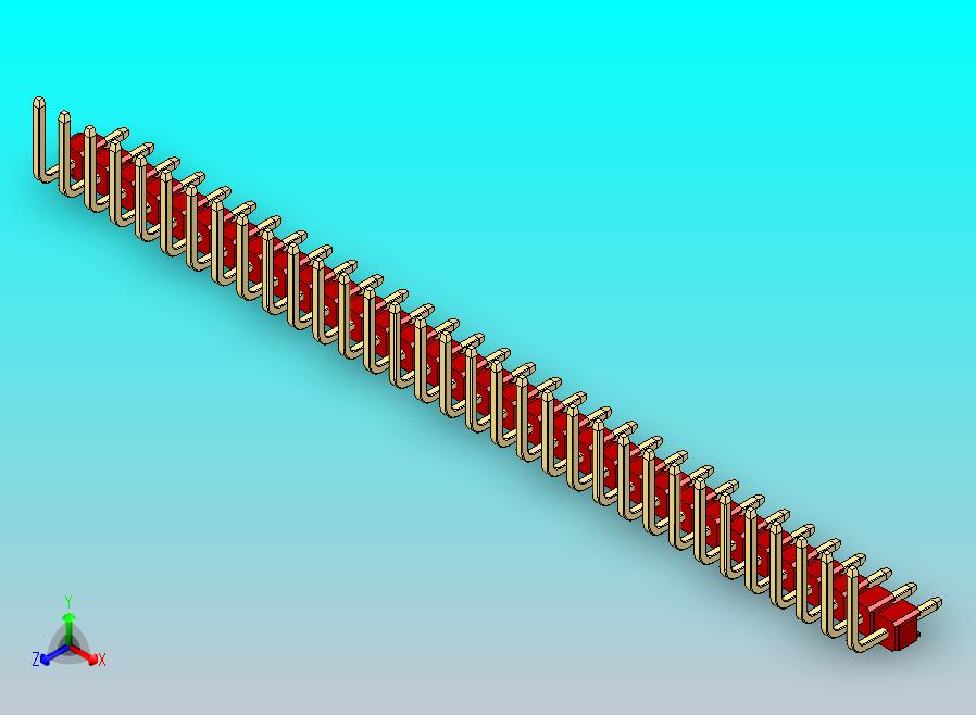 DS1022彩色排针 红色 33p 100mil 类型U 版本1.0.zip