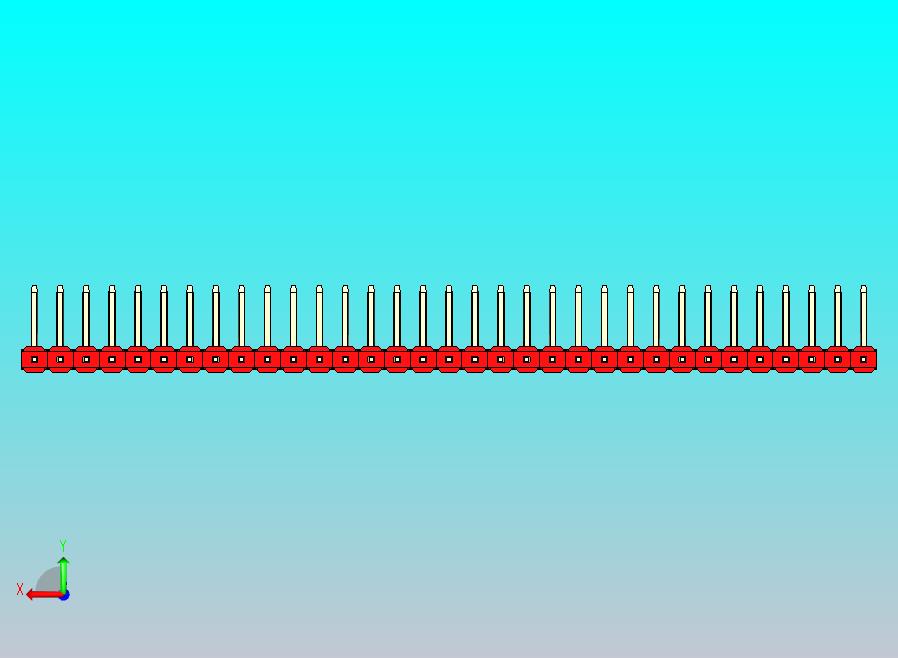 DS1022彩色排针 红色 33p 100mil 类型U 版本1.0.zip