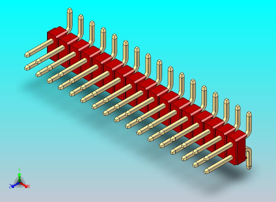 DS1022彩色排针 红色 34P 100密 陶瓷SMT 版本1.0.zip
