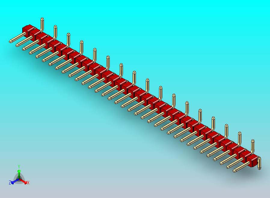 DS1022彩色排针 红色 35P 100毫 100mil 类型 SMT R2 版本1.0.zip