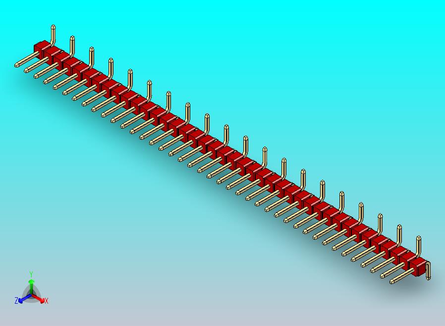 DS1022彩色排针 红色 40P 100mil 类型 SMT R1 版本1.0.zip