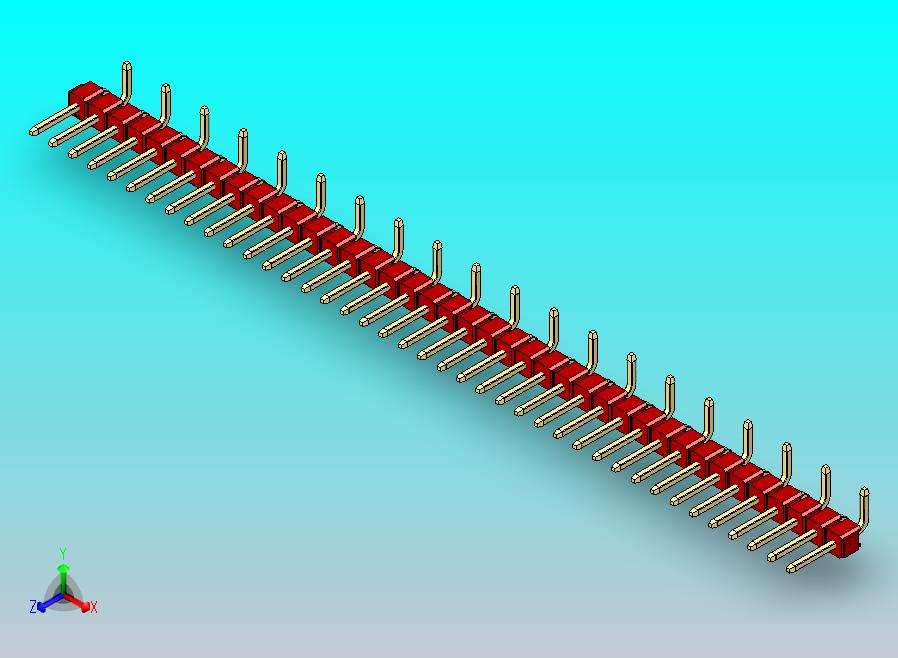 DS1022彩色排针 红色 40P 100mil 类型 SMT R2 版本1.0.zip