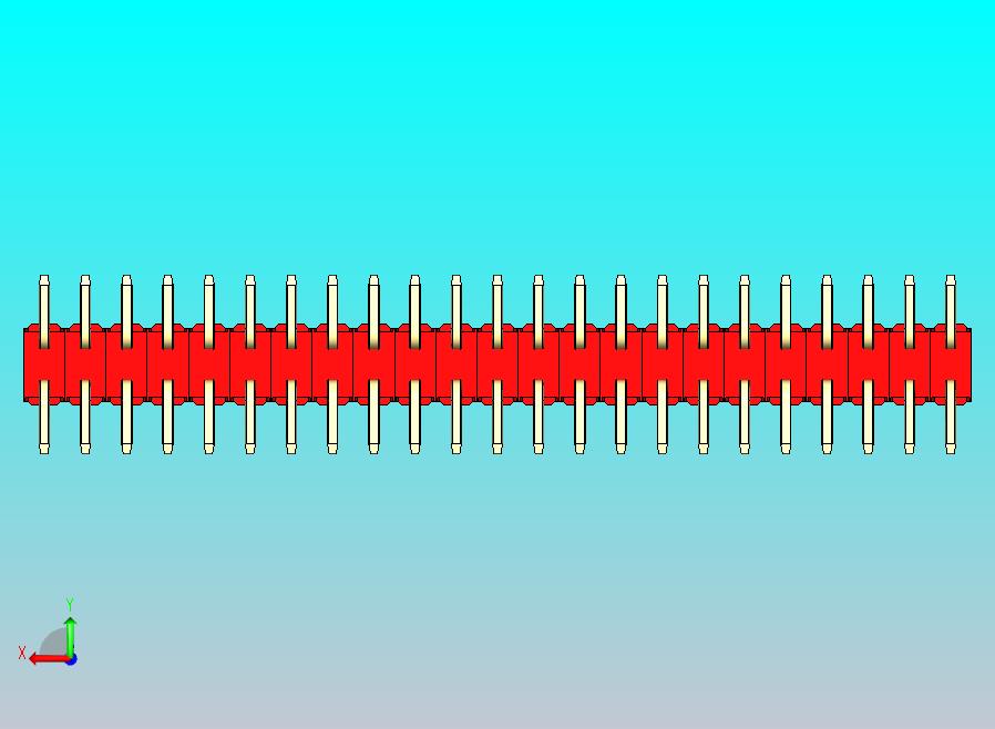 DS1022彩色排针 红色 46P 100mil 类型SMT 版本1.0.zip