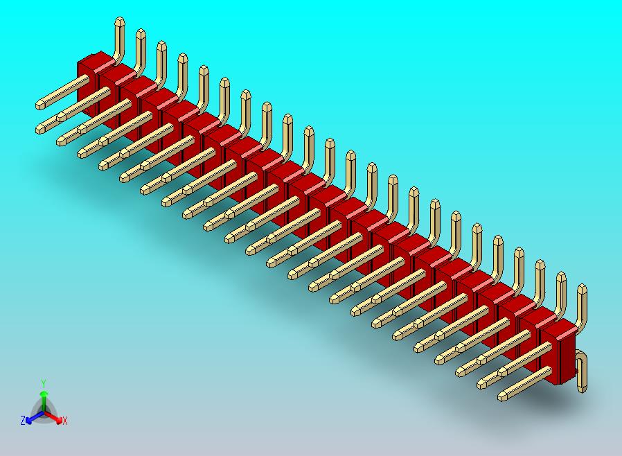 DS1022彩色排针 红色 46P 100mil 类型SMT 版本1.0.zip