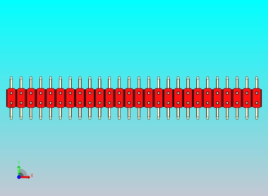 DS1022彩色排针 红色 52P 100mil 类型SMT 版本1.0.zip