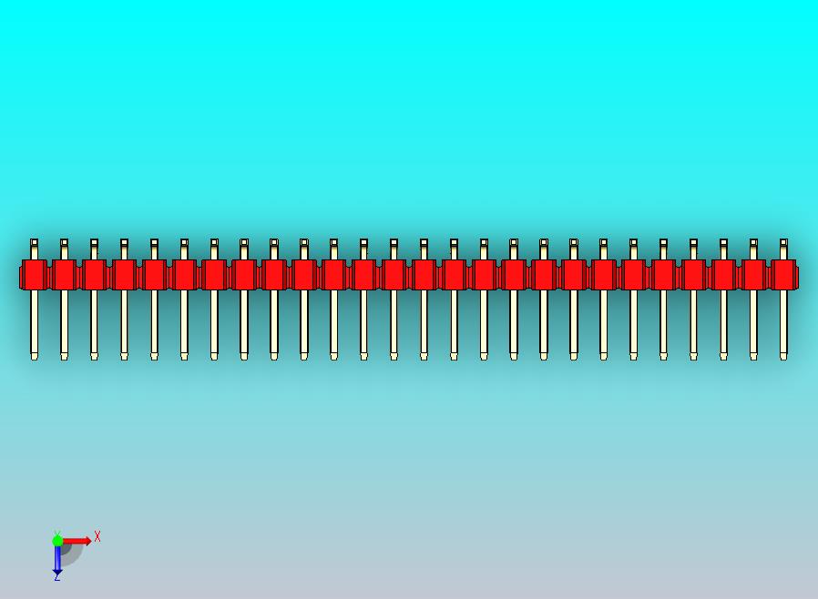 DS1022彩色排针 红色 52P 100mil 类型SMT 版本1.0.zip