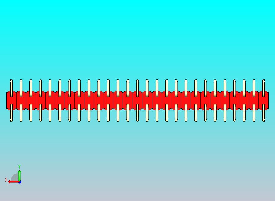 DS1022彩色排针 红色 54针 100mil SMT类型 版本1.0.zip