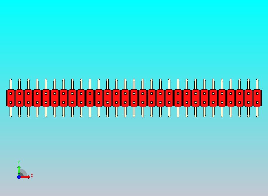 DS1022彩色排针 红色 58P 100mil SMT 类型 版本1.0.zip