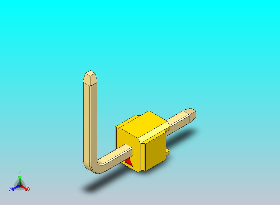 DS1022彩色排针 黄色 01p 100mil 类型U 版本1.0.zip