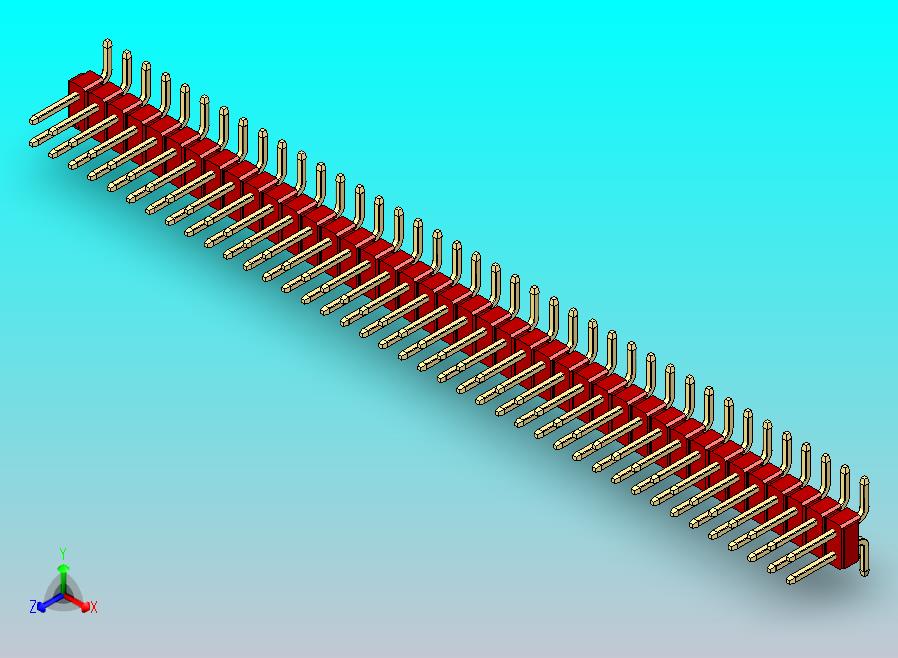 DS1022彩色排针 红色 80p 100mil 类型SMT 版本1.0.zip
