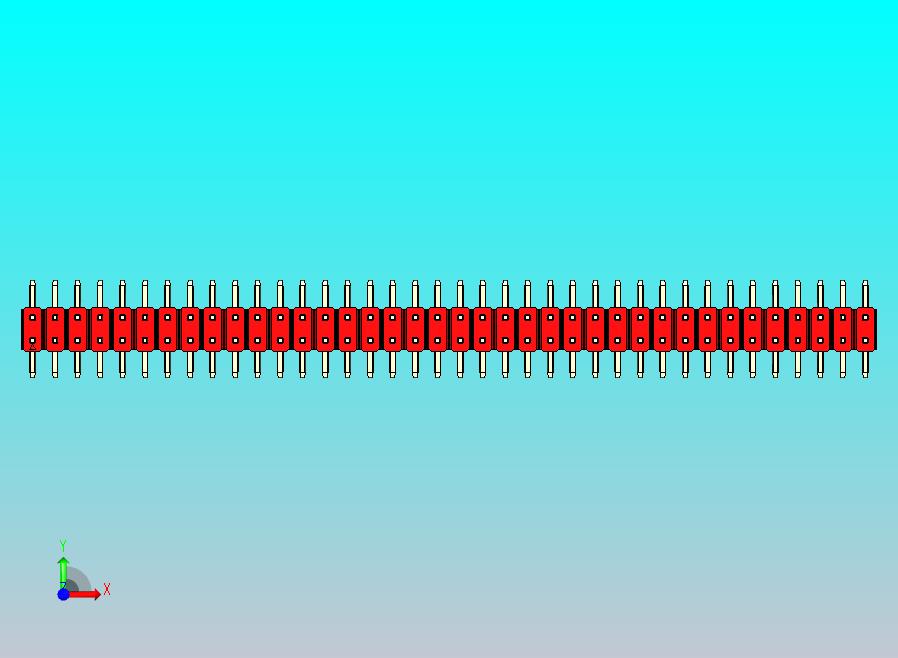 DS1022彩色排针 红色 76p 100mil 类型SMT 版本1.0.zip