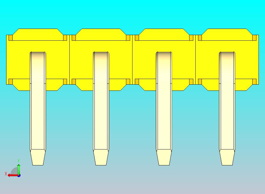 DS1022彩色排针 黄色 1x04p 100mil 类型D 版本1.0.zip