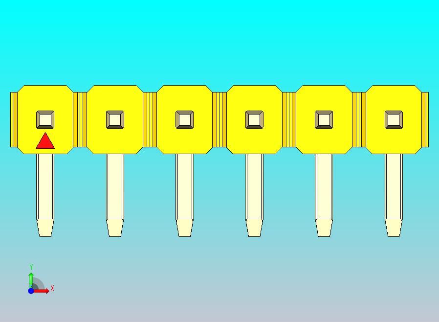 DS1022彩色排针 黄色 1x06p 100mil 类型D 版本1.0.zip