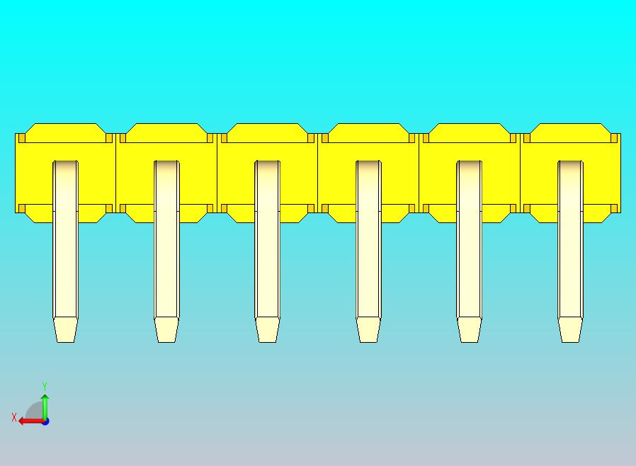 DS1022彩色排针 黄色 1x06p 100mil 类型D 版本1.0.zip