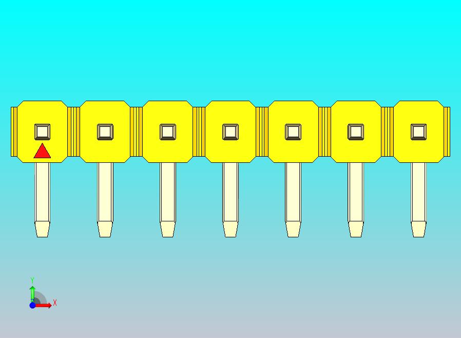 DS1022彩色排针 黄色 1x07p 100mil 类型D 版本1.0.zip