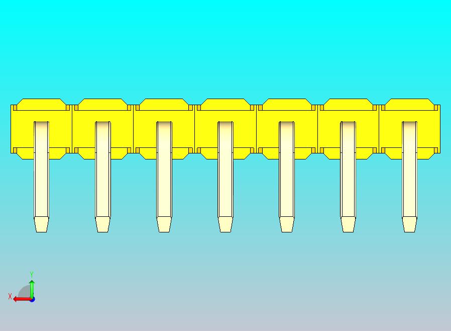 DS1022彩色排针 黄色 1x07p 100mil 类型D 版本1.0.zip
