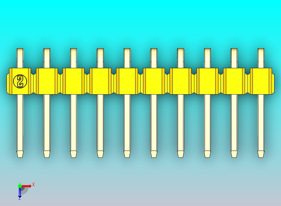 DS1022彩色排针 黄色 1x10P 100mil 型号D 版本1.0.zip
