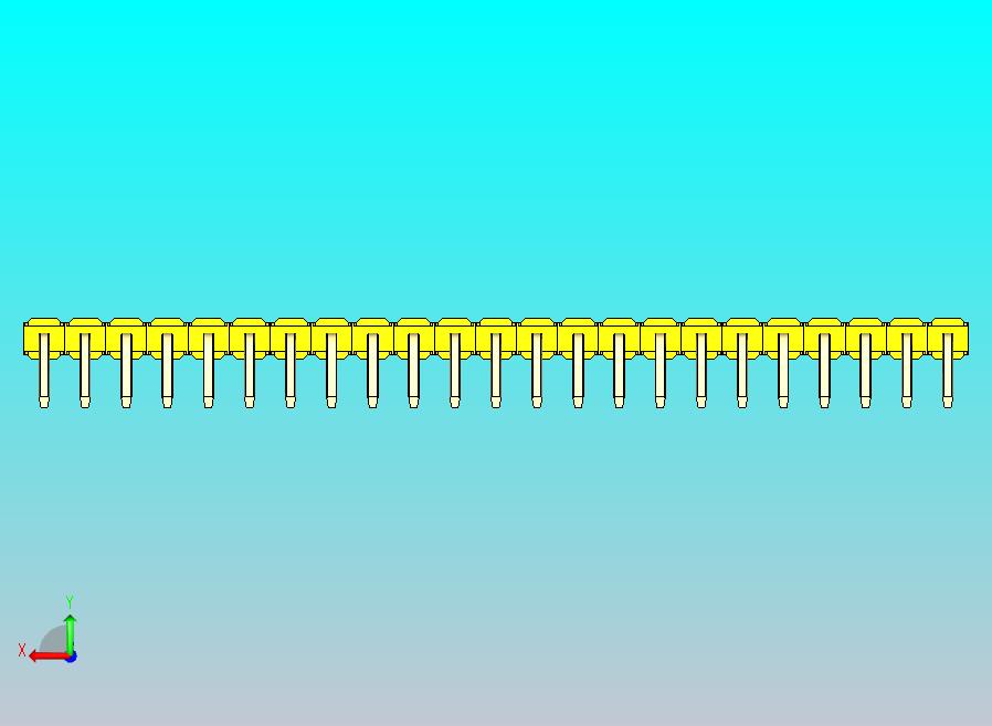 DS1022彩色排针 黄色 1x23p 100mil 类型D 版本1.0.zip