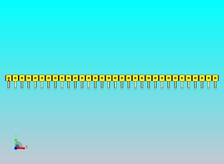 DS1022彩色排针 黄色 1x32p 100mil 类型D 版本1.0.zip