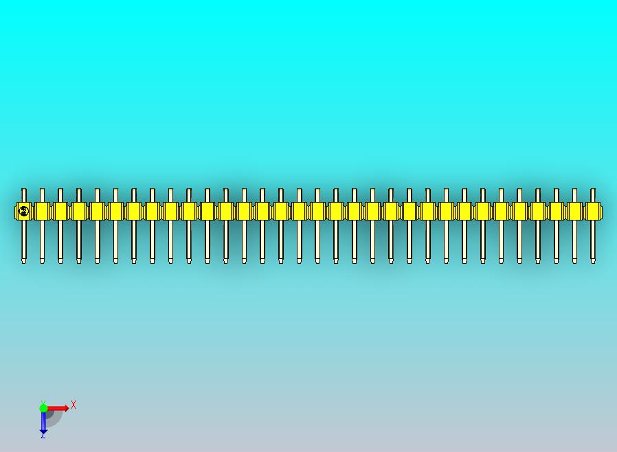 DS1022彩色排针 黄色 1x32p 100mil 类型D 版本1.0.zip