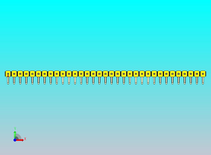 DS1022彩色排针 黄色 1x33p 100mil 类型D 版本1.0.zip