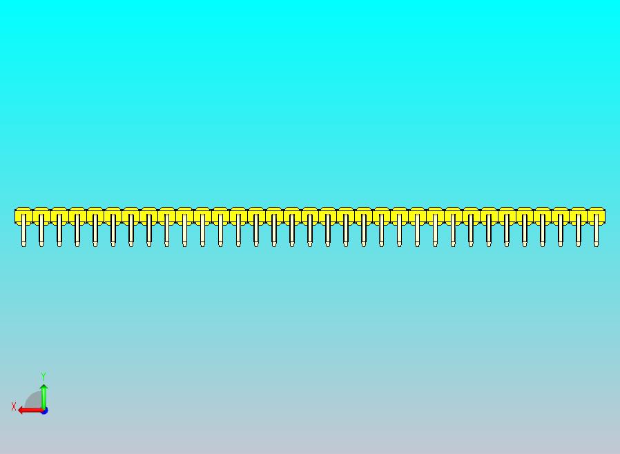 DS1022彩色排针 黄色 1x33p 100mil 类型D 版本1.0.zip