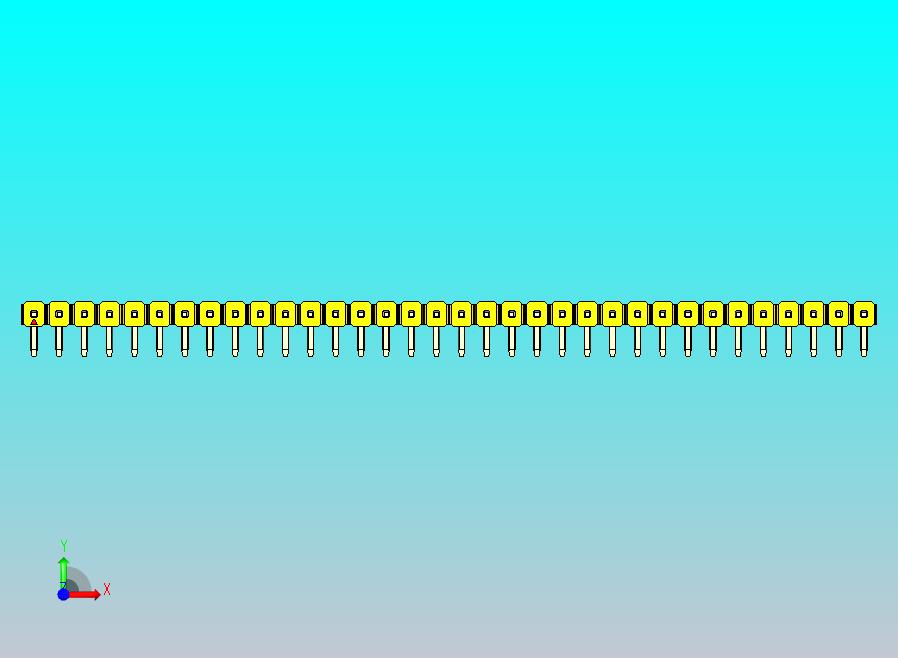 DS1022彩色排针 黄色 1x34p 100mil 类型D 版本1.0.zip