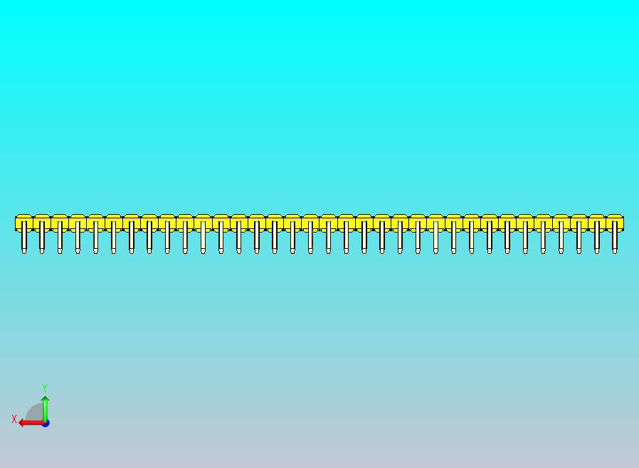 DS1022彩色排针 黄色 1x34p 100mil 类型D 版本1.0.zip