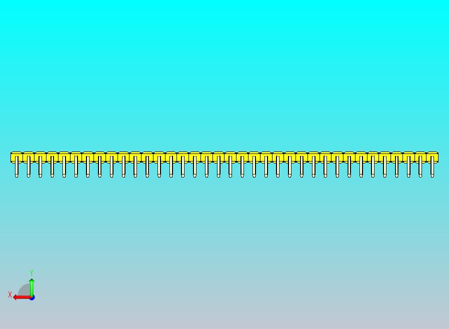 DS1022彩色排针 黄色 1x36p 100mil 类型D 版本1.0.zip