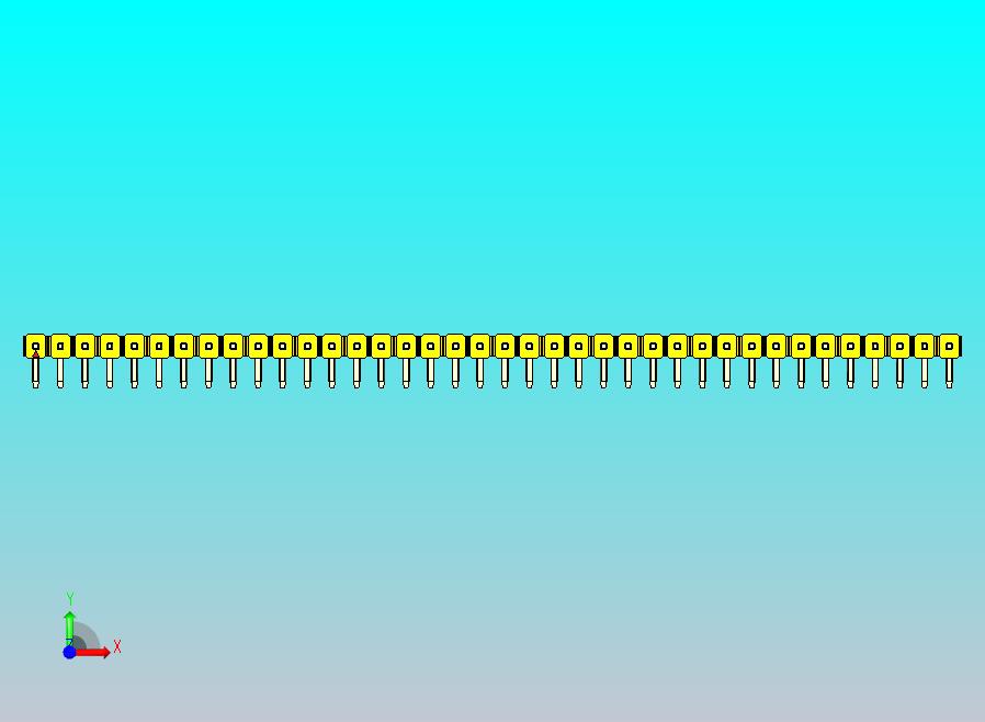 DS1022彩色排针 黄色 1x38p 100mil 类型D 版本1.0.zip