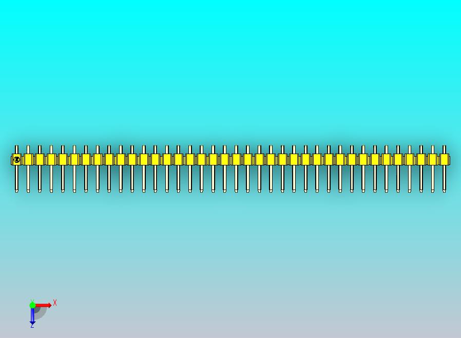 DS1022彩色排针 黄色 1x38p 100mil 类型D 版本1.0.zip