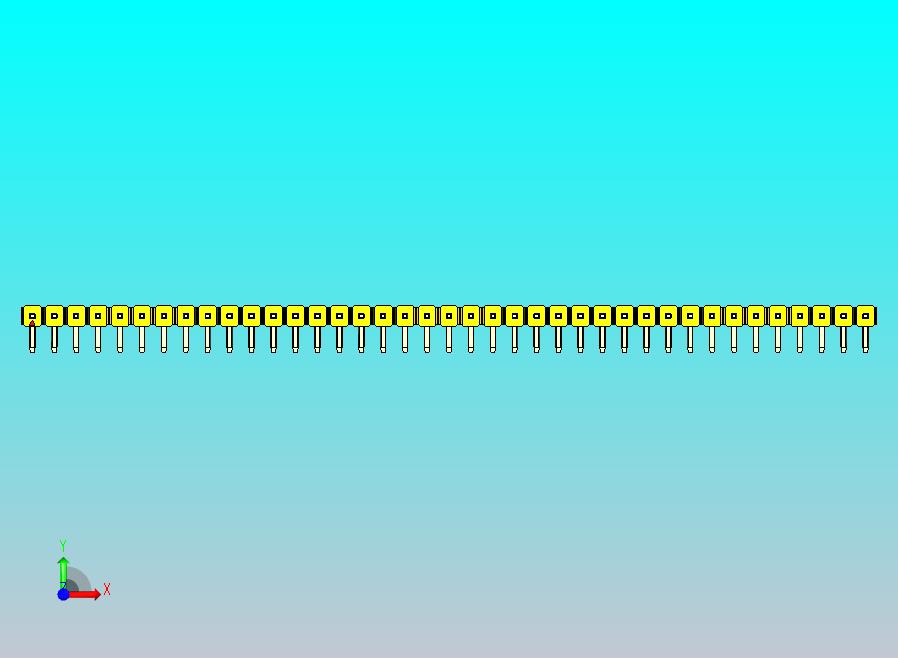 DS1022彩色排针 黄色 1x39p 100mil 类型D 版本1.0.zip