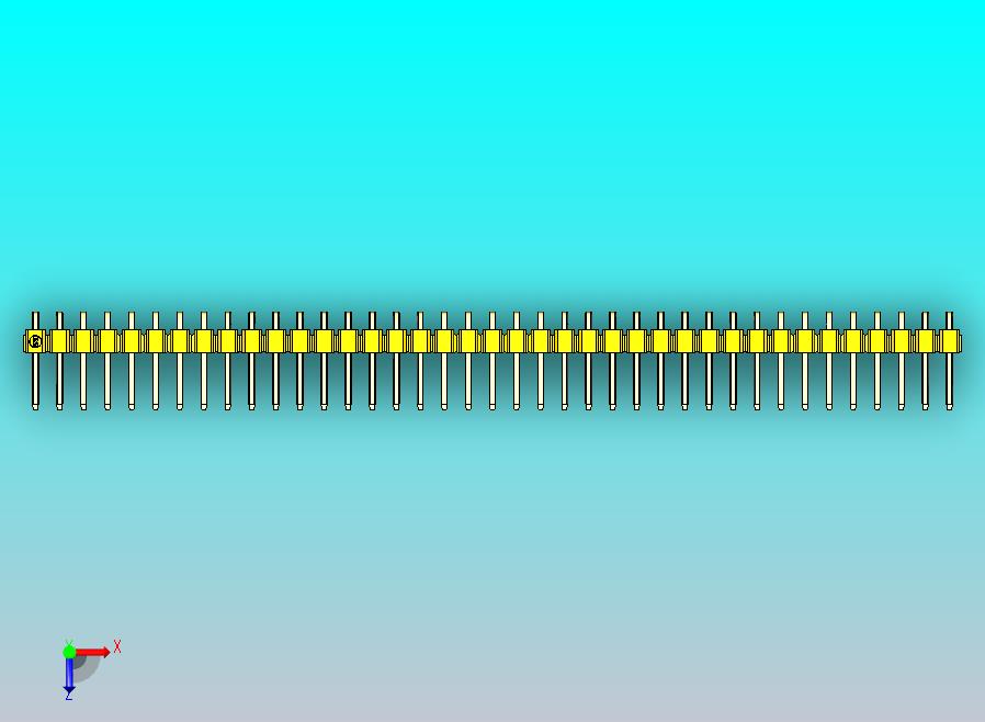 DS1022彩色排针 黄色 1x39p 100mil 类型D 版本1.0.zip