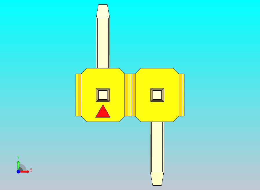 DS1022彩色排针 黄色 02P 100mil 类型 SMT R1 版本1.0.zip
