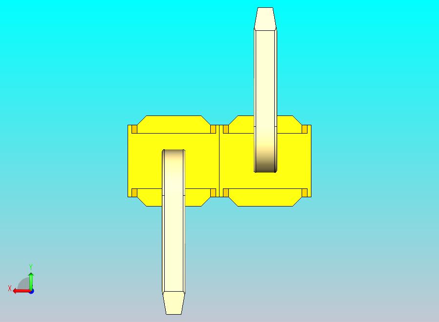 DS1022彩色排针 黄色 02P 100mil 类型 SMT R1 版本1.0.zip