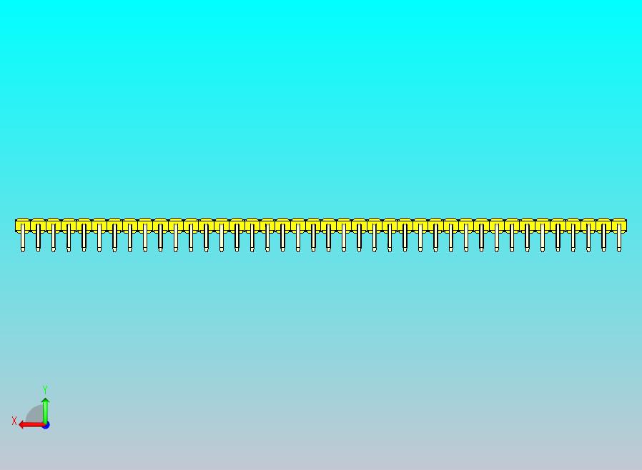 DS1022彩色排针 黄色 1x40p 100mil 类型D 版本1.0.zip