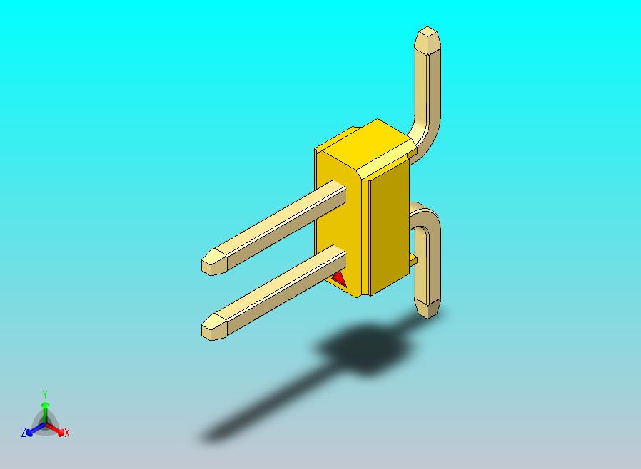 DS1022彩色排针 黄色 02P 100mil 类型SMT 版本1.0.zip