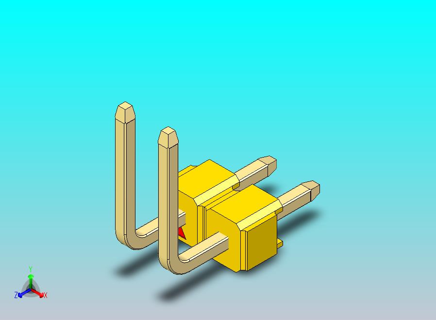 DS1022彩色排针 黄色 02p 100mil 类型U 版本1.0.zip