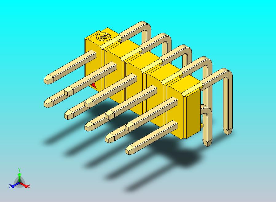 DS1022彩色排针 黄色 2x05p 100mil 类型D 版本1.0.zip