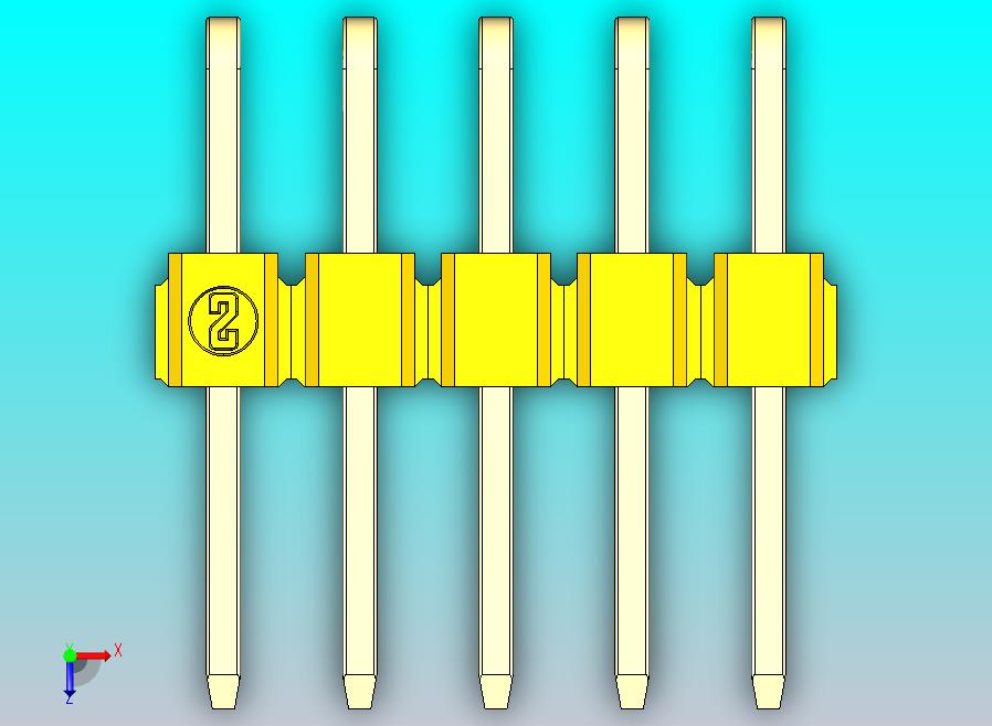 DS1022彩色排针 黄色 2x05p 100mil 类型D 版本1.0.zip