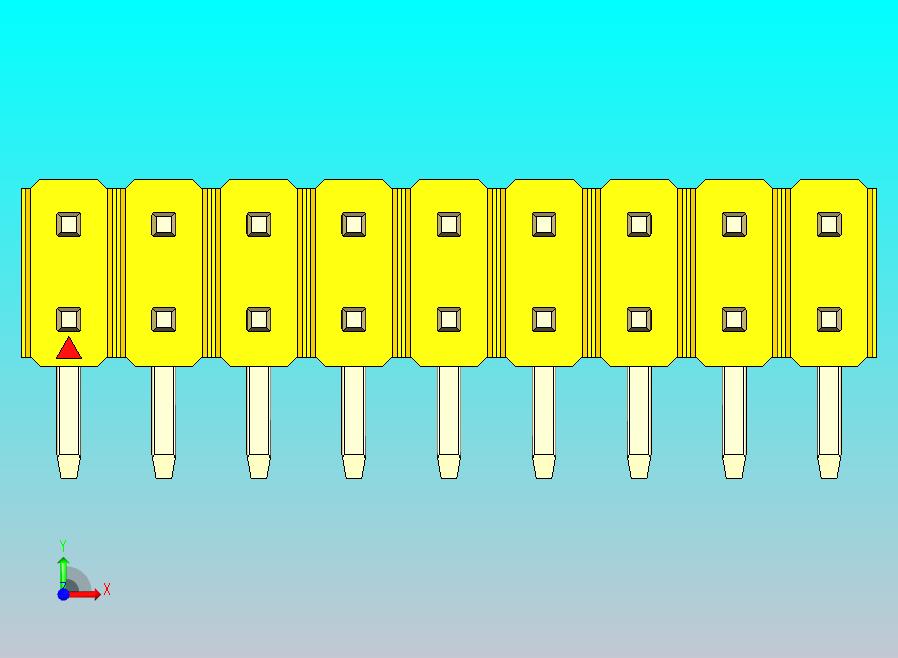 DS1022彩色排针 黄色 2x09p 100mil 类型D 版本1.0.zip