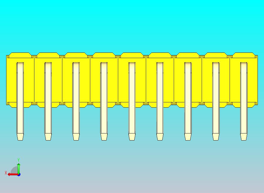 DS1022彩色排针 黄色 2x09p 100mil 类型D 版本1.0.zip